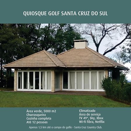 הוילה Quiosque Golf סנטה קרוז דו סול מראה חיצוני תמונה